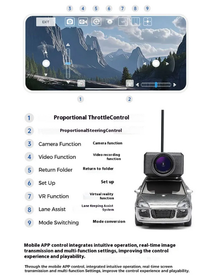 NexPixel Mini Coche Con Camara Incluida