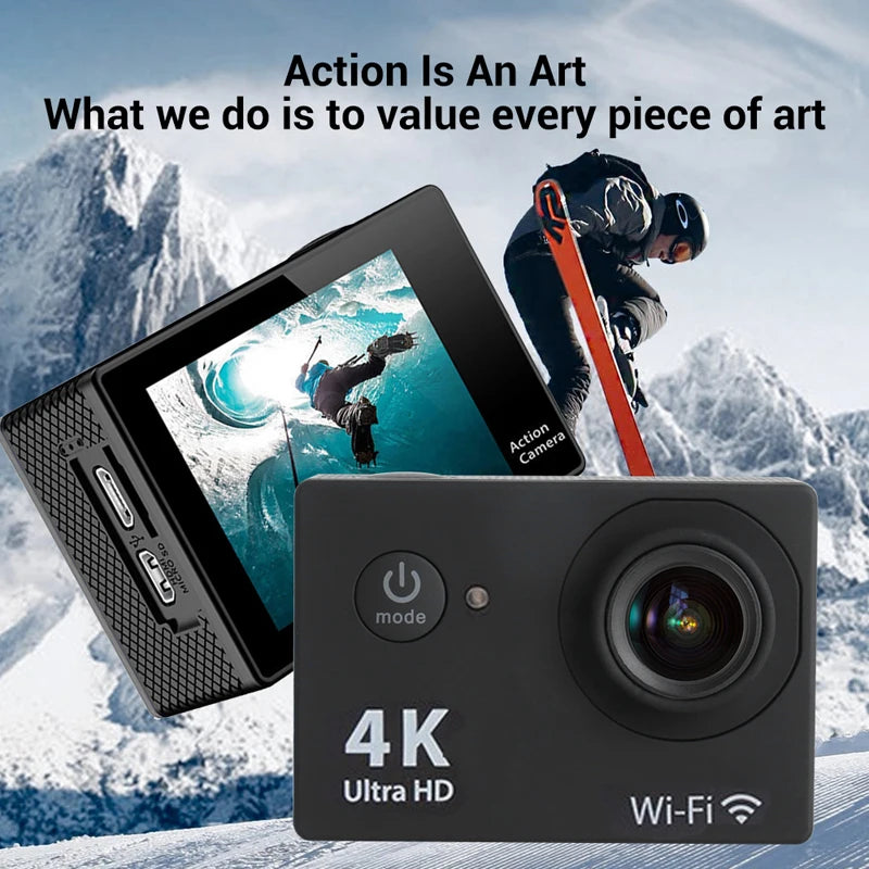 NEXPIXEL Camara Deportiva Full HD 30 FPS Con Wifi