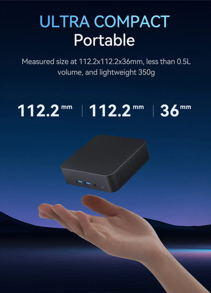 NEXPIXEL Mini PC Windows 11 4K