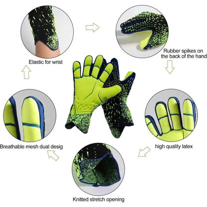 NexPixel Guantes Profesionales De Arquero Para Portero Fútbol