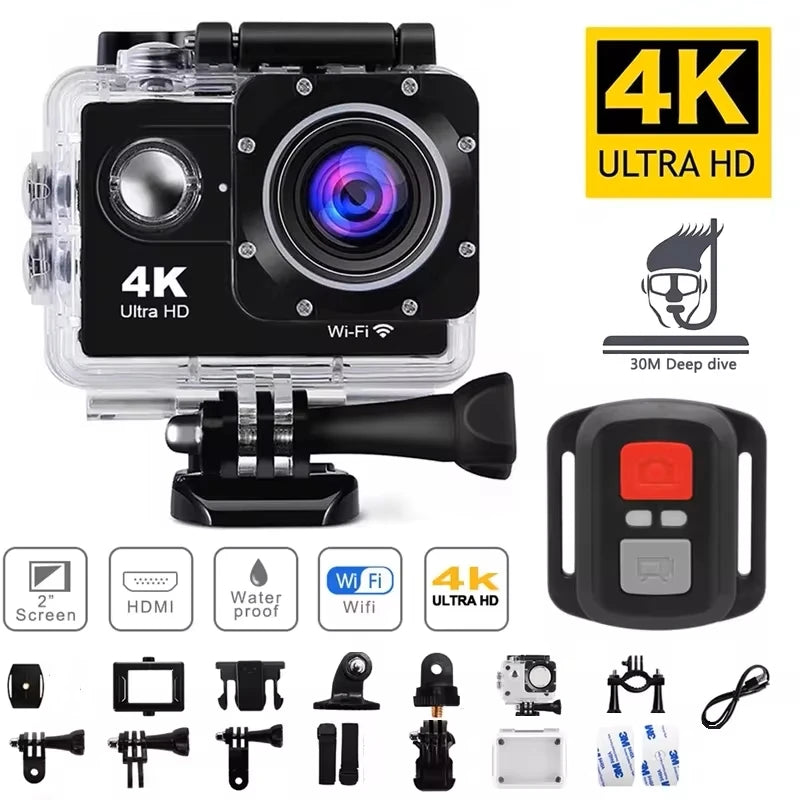 NEXPIXEL Camara Deportiva Full HD 30 FPS Con Wifi