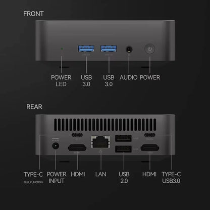 NEXPIXEL Mini PC Windows 11 4K