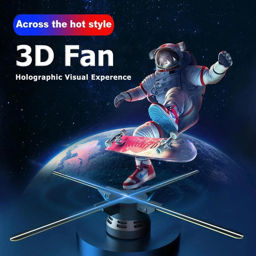 NEXPIXEL Ventilador Holográfico 3D Con Bluetooth