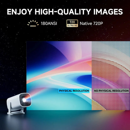 NEXPIXEL Proyector Con Control 4K