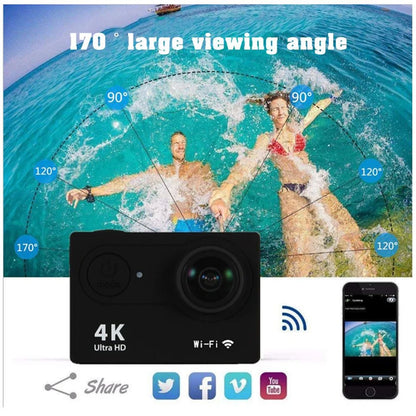 NEXPIXEL Camara Deportiva Full HD 30 FPS Con Wifi