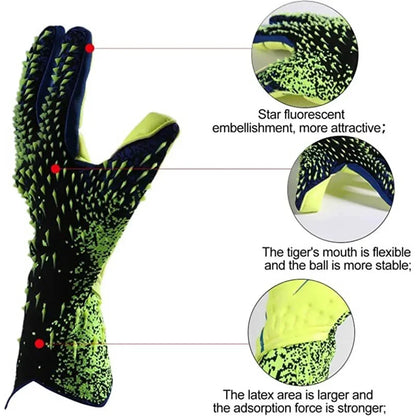 NexPixel Guantes Profesionales De Arquero Para Portero Fútbol