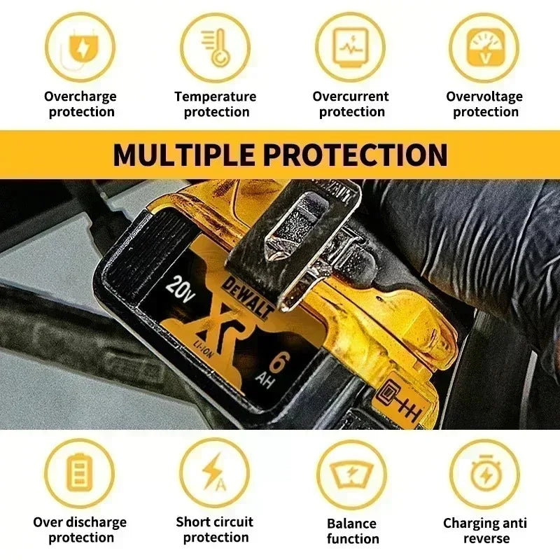 NEXPIXEL Destornillador DEWALT Inalámbrico 20V