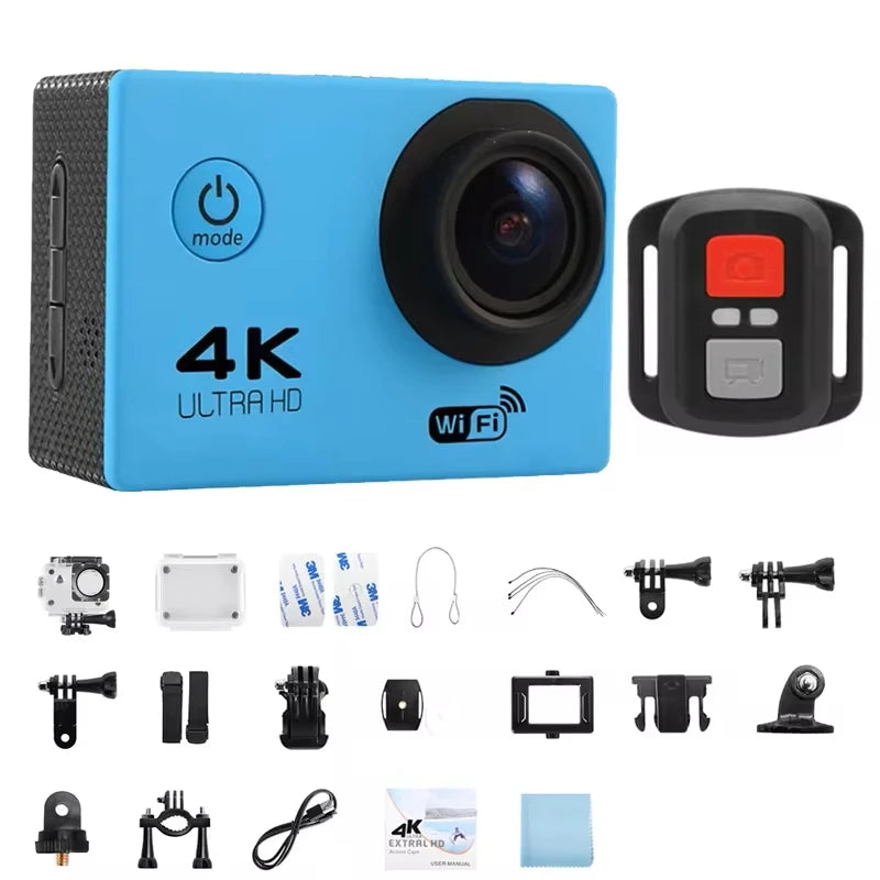 NEXPIXEL Camara Deportiva Full HD 30 FPS Con Wifi