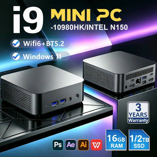 NexPixel Mini PC Windows 11 Salida 4K Ultra HD Compacto