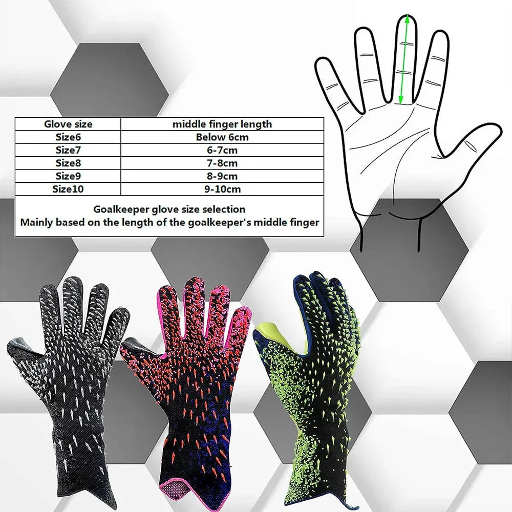 NexPixel Guantes Profesionales De Arquero Para Portero Fútbol